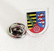 Esempio di pin in acrilico