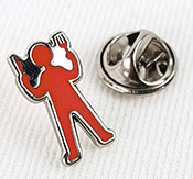 Esempio di pin in smalto duro