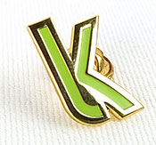 Esempio di pin in smalto duro