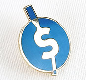 Esempio di pin in smalto duro