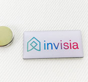 Esempio di pin con stampa offset