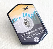 Esempio di pin con stampa offset