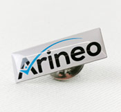 Esempio di pin serigrafato