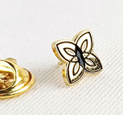 Esempio di pin in smalto morbido