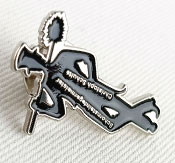 Esempio di pin in smalto morbido