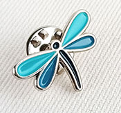 Esempio di pin in smalto morbido