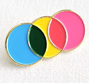 Esempio di pin in smalto morbido