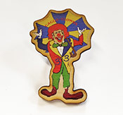 Esempio di pin in legno